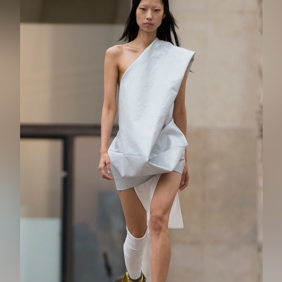 Rick Owens Dirt s/s 2018 black sculptural dress size 4 - Picture 13 of 16